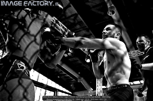 2022-05-07 Milano in the Cage 8 00455 Seif Mohamed-Michael Bellotti - MMA 84kg